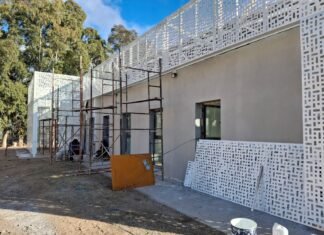 Avanza la construcción del nuevo CAPS del barrio AMEP