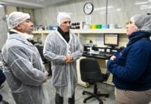 Poggi recorrió industrias y emprendimientos de Villa Mercedes y Justo Daract, destacando inversiones, empleo y nuevos proyectos