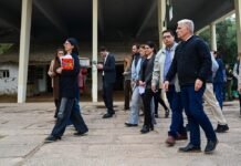 Poggi visitó el Solar Histórico de San Francisco