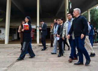 Poggi visitó el Solar Histórico de San Francisco