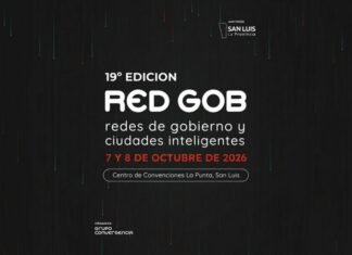 San Luis será sede del encuentro nacional Redes de Gobierno y Ciudades Inteligentes 2026