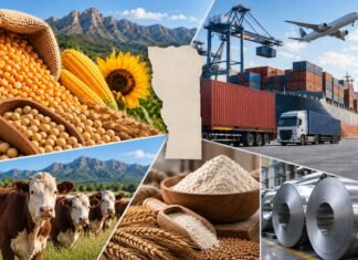 San Luis exportó USD 397 millones en el primer semestre, un 12,9% más que en 2025