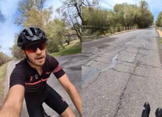 El triatleta Facundo Olguín reclamó por el estado de la Ruta Provincial 9: “Es un despropósito que la tengamos así”