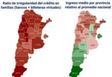 Las familias de San Luis están en el 3er puesto de morosidad financiera y tienen salarios que están un 4% por debajo de la media nacional