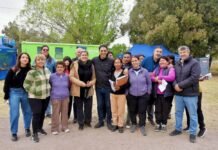 El Municipio presenta seis colectivos, llega el jueves al Serranías Puntanas, repavimenta Caseros y explicó las reiteradas roturas del acueducto sur