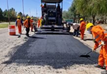 Avanza la repavimentación y puesta en valor de la avenida José Santos Ortiz