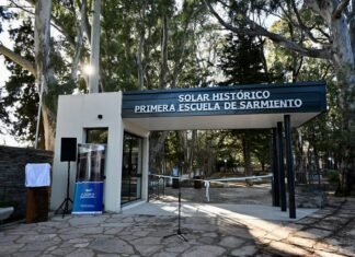 Día del Maestro: inauguraron obras por más de $459 millones en el Solar Histórico de Sarmiento