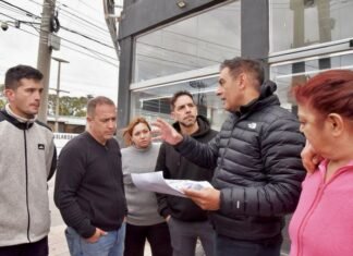 Hissa dió inicio a la obra de drenaje pluvial en Ruta 3 y Salvador Segado