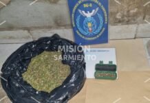 Nogolí: incautaron marihuana valuada en más de $4 millones durante un allanamiento por robo