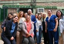 Poggi anunció obras para dos centros de salud de la zona sur de San Luis