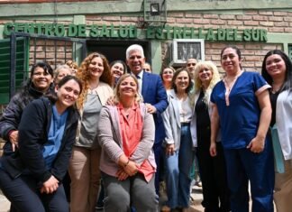 Poggi anunció obras para dos centros de salud de la zona sur de San Luis