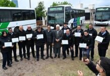 Hissa presentó 6 nuevas unidades de Transpuntano: “Hay 300 cuadras de pavimento que están invertidas en transporte público”