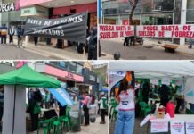 “Los aumentos no recomponen los salarios”: la Intersindical visibilizó sus reclamos en la peatonal